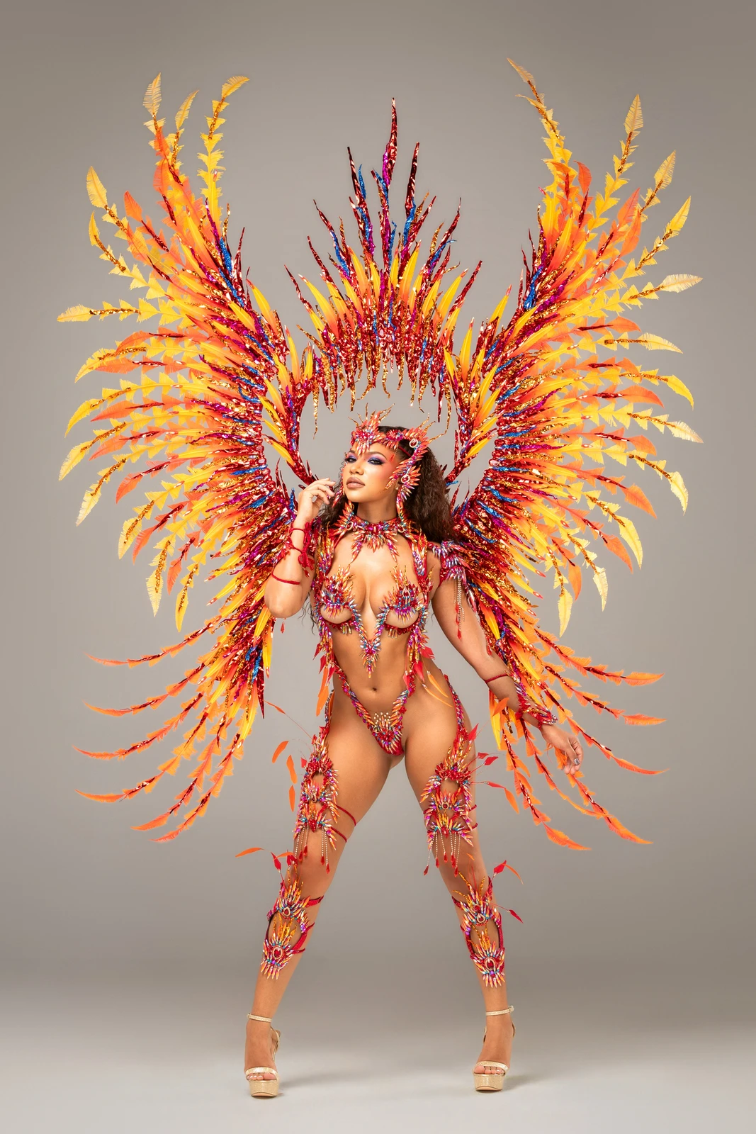 Female — the EMBER costume