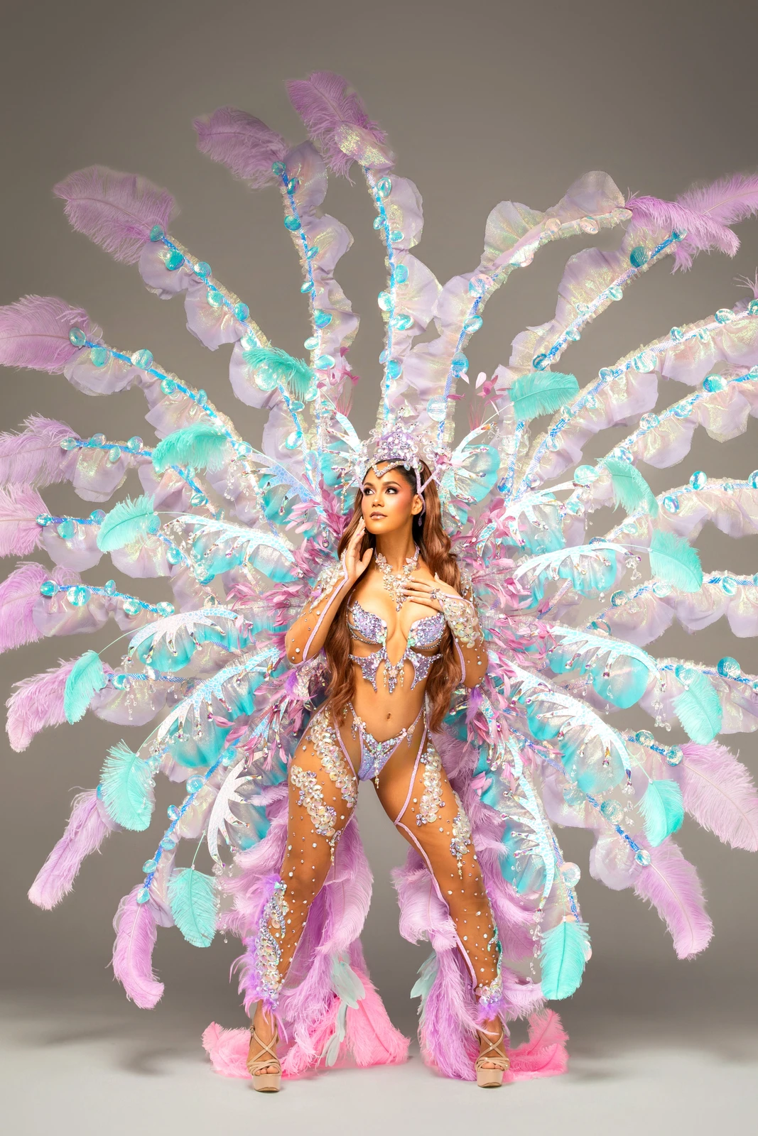 Wire Bra — MIST. Wire Bra & Slingshot Panty | XL Backpack with Tail | Crown