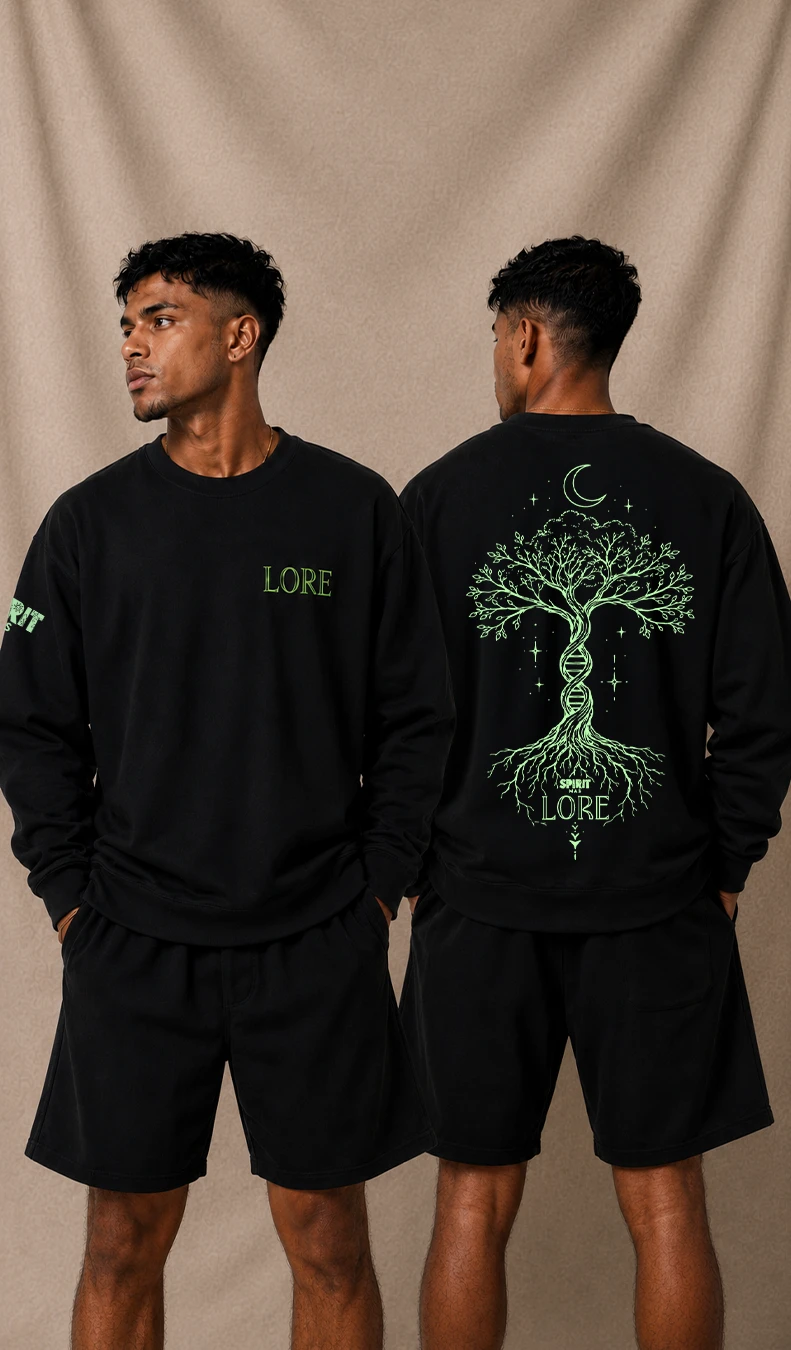 LORE DNA Crew Neck Sweater